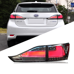 Luces Traseras para Lexus CT200 2011-2017, Luces LED Traseras CT200, <span class=keywords><strong>Luz</strong></span> de Señal de Giro Dinámica, Conjunto de Luces Traseras para Automóvil - Product Image 1