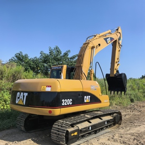 รถขุดตีนตะขาบแคตเตอร์พิลลาร์มือสอง รุ่น 320D รถขุดมือสอง CAT320C 320D 320CL 330D 320D2 พร้อมเครื่องจักรก่อสร้าง - Product Image 4