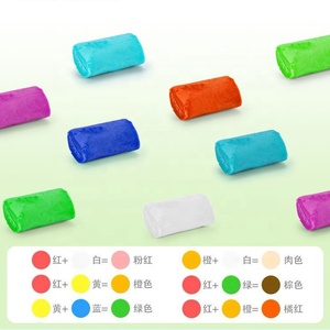 Ensemble de jeu de table en argile colorée 2 en 1, design de sac à dos <span class=keywords><strong>du</strong></span> <span class=keywords><strong>monde</strong></span> des dinosaures, pâte à modeler DIY pour enfants avec accessoires - Product Image 5