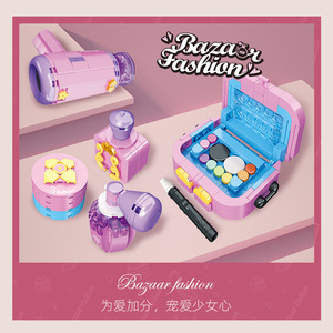 Jiexing58127 Set de Maquillaje de Juguete de Plástico para Niñas con Bloques de Construcción de 400-800 Piezas para Adolescentes de 7 a 14 Años - Product Image 5