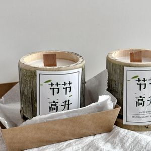 กล่องของขวัญเทียนหอมทำจากไม้ไผ่แบบปรับแต่งได้ตาม<span class=keywords><strong>ขั้น</strong></span><span class=keywords><strong>ตอน</strong></span>ขอให้คุณสร้างความสงบสุขของที่ระลึกเฉพาะเฉพาะ - Product Image 4