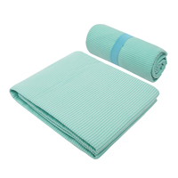 Serviette de sport en microfibre recyclée à prix de gros, logo personnalisé, taille et emballage sur mesure, séchage rapide, pour sport, gym et yoga