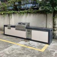 Rôtissoire à poulet verticale commerciale Four Barbecue Grill Machine Fours personnalisés de luxe et armoires combinées Barbecue