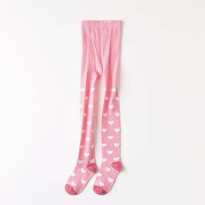 Pantimedias de Algodón para Mujer, Tejidas, a Rayas, de Color Sólido, Antibacterianas, Opacas, de Grosor Medio, Lavables a Máquina - Product Image 1