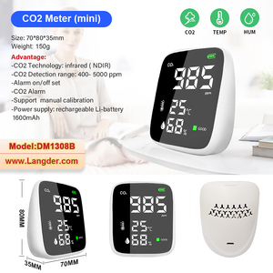 स्कूल कार्यालय जापान स्पेन के लिए मिनी पोर्टेबल <span class=keywords><strong>CO2</strong></span> मॉनिटर मीटर फैक्टरी-आपूर्ति कार्बन डाइऑक्साइड डिटेक्टर <span class=keywords><strong>CO2</strong></span> गैस विश्लेषक - Product Image 6