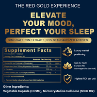 Complément Premium pour l'Humeur et le Sommeil : Capsules à la L-Théanine pour Soulager la Tension Diurne et Améliorer la Concentration – Suppléments à Base de Plantes