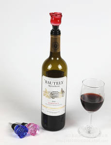 Gran oferta, tapón de botella de <span class=keywords><strong>vino</strong></span> de cristal K9, nuevo tipo, artículos de regalo promocionales corporativos populares, tapón de <span class=keywords><strong>vino</strong></span> de diamante con tema de amor - Product Image 4