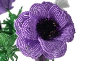 Fiori Artificiali Decorativi Anemone con Perline, Collezione Stagionale per Eventi Scolastici e Decorazioni Matrimoniali - Product Image 5