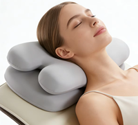 Oreiller cervical orthopédique en mousse à mémoire de forme, soutien du cou pour les dormeurs latéraux, soulagement de la douleur et oreiller de sommeil portable
