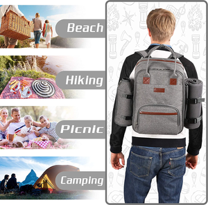 Bộ Túi Ba Lô Dã Ngoại Cắm Trại Ngoài Trời Bền <span class=keywords><strong>2</strong></span> Người Làm Mát Cho Dã Ngoại - Product Image 6