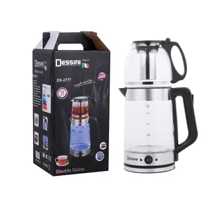 Dessini Electric 360 Rotation Tea Maker 2 in 1 Can Be Separated From The Mother Kettle With Teapot Set
