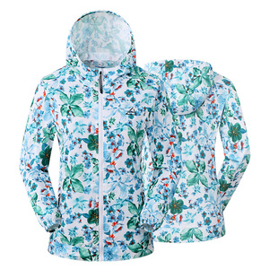 Veste légère pour <span class=keywords><strong>femme</strong></span>, <span class=keywords><strong>parka</strong></span> décontractée à imprimé floral, style unisexe, taille XL, doublure en polyester, poche décorative, pour adultes - Product Image 2