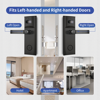 Cerradura Electrónica Inteligente para Hotel, Sistema de Cerradura sin Llave con Tarjeta RFID, Venta al Por Mayor de Fábrica