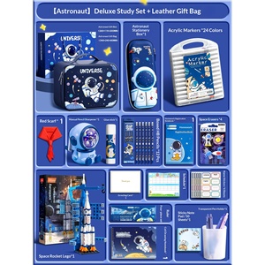 Groothandel Studenten Schrijfwaren Multifunctionele Creatieve Cartoon Cadeau Schoolkantoorbenodigdheden Set Mix & Match om Aangepaste Sets te Creëren - Product Image 4