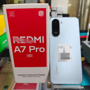Venta al por Mayor de Teléfono Inteligente Redmi <span class=keywords><strong>A7</strong></span> Pro 5G, Pantalla de 6.9 Pulgadas y 120 Hz, Batería de 6300 mAh, Cámara de 32 MP, 6 GB + 128 GB, Carga Rápida de 15 W, Versión Global - Product Image 1