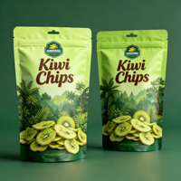 Sachet en plastique refermable personnalisé à surface mate AL/PE, pochette Ziplock pour aliments secs, sachet stand-up pour snacks aromatisés, emballage pour noix