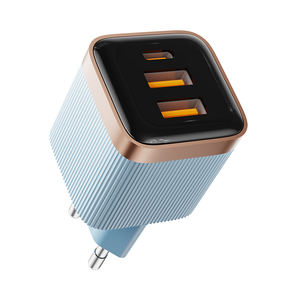 Cargador de Pared PD de 65W 45W, Diseño Portátil, Tecnología GaN Multipuerto, Enchufe EU/US, Cargador de Teléfono con USB Tipo-C - Product Image 1