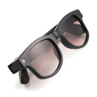 Gafas Inteligentes Monoculares con Diseño de Guía de Ondas de Luz Verde, con Traducción en Tiempo Real y Transcripción de Reuniones