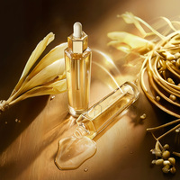 En stock, flacon d'huile essentielle transparent hexagonal de 30 ml, flacon de sérum Little Bee de 50 ml, verre original