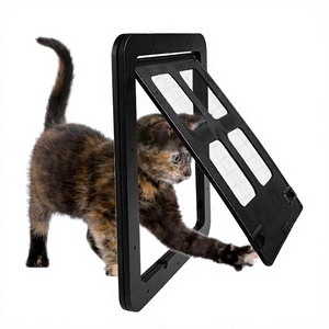 Porta Magnetica Rettangolare in Plastica per Gatti, Sportello per Animali Domestici da Appendere, Senza Taglio, per Finestre e Porte, per Gatti e Cani di <span class=keywords><strong>Piccola</strong></span> Taglia - Product Image 1
