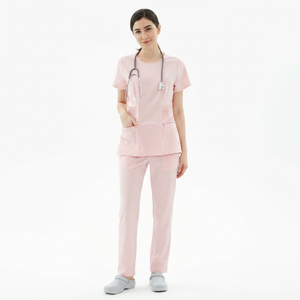 OEM Wholesale Custom Coat Surgical Doctors Hospital Suit Nursing <b>Scrubs</b> <b>Sets</b> 2025 Nurse <b>Scrubs</b> Uniforms <b>Sets</b> Nurse <b>Scrubs</b> <b>Sets</b> - Product Image 1