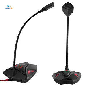 Microphone de jeu à <span class=keywords><strong>bras</strong></span> flexible pour PC - USB Plug & Play, Voix claire pour les e-sports, le streaming en direct et l'enregistrement - Product Image 1
