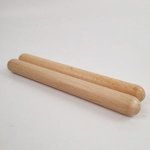 Sonajeros de madera para niños, material didáctico musical para educación temprana, color madera natural, 4-6 años - Product Image 1