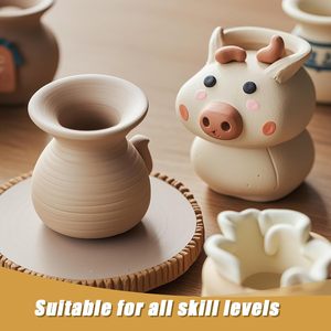Vente en gros de 500g d'argile séchée à l'air pour poterie <span class=keywords><strong>céramique</strong></span> bricolage pneu fer modélisation non toxique et sans danger pour la maison et l'école - Product Image 3