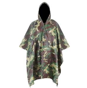 Personalizado al aire libre táctico lluvia Poncho camuflaje impermeable Camo impermeable en Stock - Product Image 5