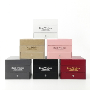 <span class=keywords><strong>Caja</strong></span> de regalo de rosas de joyería, decoración de flores artificiales, collar de lujo, pendientes, <span class=keywords><strong>caja</strong></span> de anillo para ceremonia, propuesta de aniversario de boda, esposa - Product Image 4