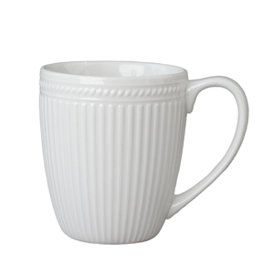 Service de vaisselle en porcelaine blanche imprimée avec logo personnalisé, bol et assiettes en céramique inclus - Product Image 5