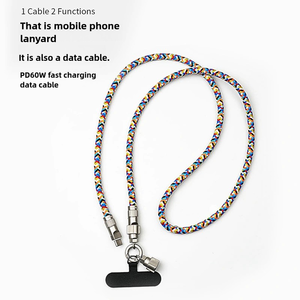 Custom Universele Crossbody Ketting Telefoonhoesje Lanyard 5a Snellaadkabel Voor Mobiele Telefoons Inclusief Iphone 16 - Product Image 3