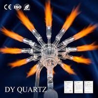 Torche à flamme oxyhydrogène avec brûleur en quartz : Soudage, polissage, recuit ; 5, 12, 36, 91 buses ; Personnalisable