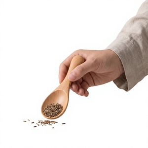 Cuchara Clásica de Madera con Mango Largo, Ecológica, con Acabado Espejo, para Granos de Café, Azúcar, Té y Regalos - Product Image 2