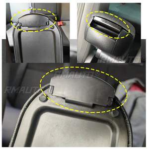 Botón de Bloqueo para la Tapa del Reposabrazos de la Consola Central 3B0868445B41 3B0868445 para VW Passat B5 Jetta Bora Golf Mk4 1997-2006 - Product Image 2