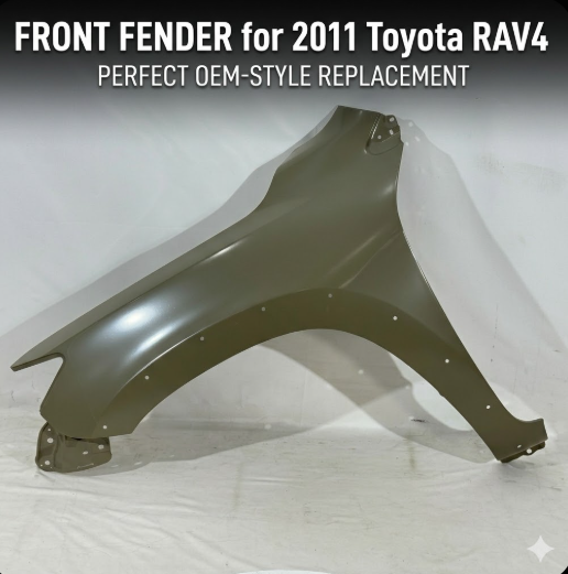 Metal Front Left & Right Mud Flaps Replacement for 2011 for Toyota RAV4