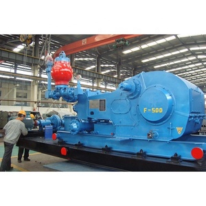 Bomba de Pistón para Perforación de Pozos de Agua F500 de 500 HP, Bomba de Alto Rendimiento, 165 Carreras/min, Relación de Engranajes 4.286 - Product Image 1