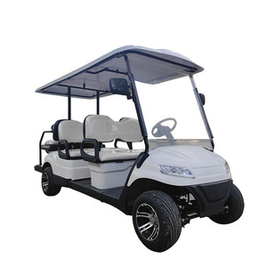 Voiturette de golf électrique 64V 4 places pour le campus, l'hôtel, les zones touristiques et la patrouille - Product Image 1