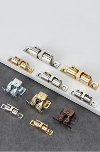 BOKE meubles armoire porte en laiton double boule rouleau loquet fermetures magnétiques porte - Product Image 4