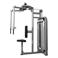 Équipement de fitness professionnel pour salle de sport : Machine à double fonction pour l'entraînement de la force (DELTA POSTERIORIEL/FLY PECTORAL)