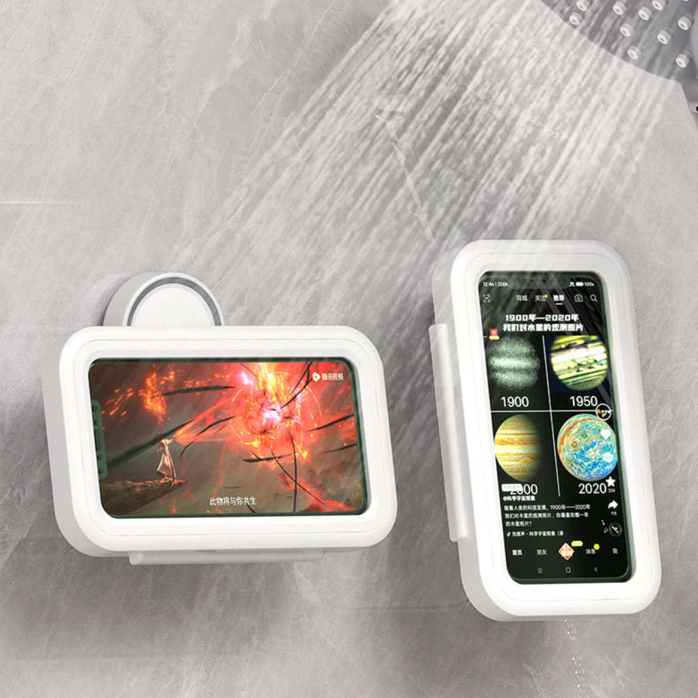 Durable, Waterproof Bathroom Phone Holders Reliable Stylish