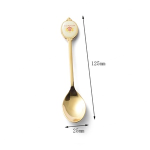Promotional Custom Stainless Steel Plating Gold <b>Coffee</b> <b>Spoon</b> - Product Image 6