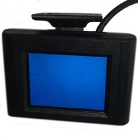 Mini Taille De Moniteur De Voiture De Recul Kit 2.4 Pouces TFT LCD Petit Écran D'affichage De Voiture caméra De Recul pour Sauvegarder Avec Entrée AV DC5V-30V