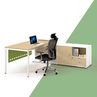 Bureau en L pour la maison, le moins cher, moderne, pour PDG, direction, mobilier de bureau