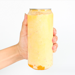 Hot Selling Soft Drink soda beer can shaped glass cups coffee milk PET Plastic 350ml Clear Empty Bubble Soda Bottles soda cans