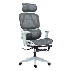 Sedia da Ufficio Ergonomica Tai Chang, Sedia per Computer a Lunga Seduta, in Rete PVC, Comoda e Rilassante - Product Image 1