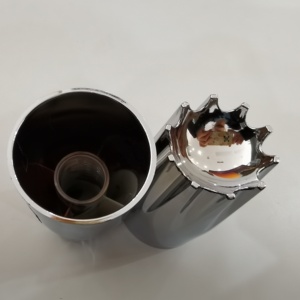 Couvre-écrous de camion Hauteur 96mm <span class=keywords><strong>Chrome</strong></span> supérieur spécial <span class=keywords><strong>32</strong></span> 33 Écrous hexagonaux ABS - Product Image 2