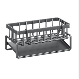 Égouttoir de <span class=keywords><strong>cuisine</strong></span> antirouille pour évier Porte-éponge à savon Porte-brosse à vaisselle Évier Organisateur Plateau d'égouttement - Product Image 1