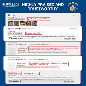 Kit de roulement de roue de pièce de haute qualité MR594142 4543500135 VKBA3685 roulement de moyeu de roue de voiture pour MITSUBISHI SMART - Product Image 4