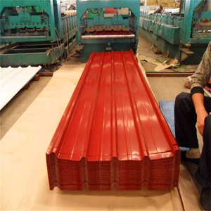 Tôle d'acier de tuile enduite ondulée galvanisée pour le toit moderne Tôles de <span class=keywords><strong>toiture</strong></span> ondulées en métal - Product Image 1